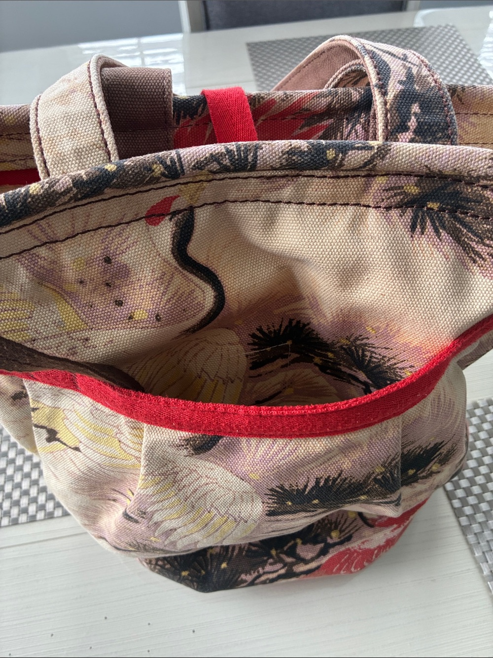 Vintage Lucky Brand heavy canvas bucket tote - Picture 5 of 6